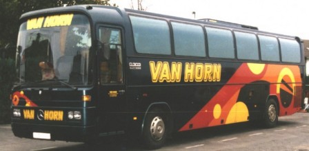 Bild von einem Bus mit der Aufschrift van Horn